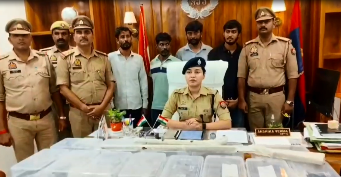 इंस्टाग्राम से अवैध हथियार बेचने वाले गिरोह का खुलासा, चार आरोपी गिरफ्तार